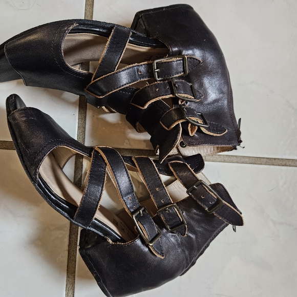 Baske California Leather Sandals 6 - Picture 6 of 9
